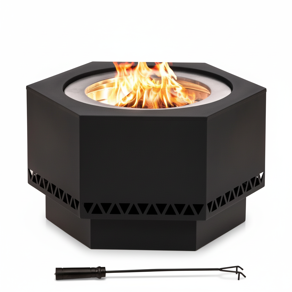 HexaForge Artisan Fire Pit